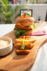Spicy Paneer Burger