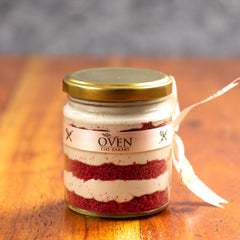 Red velvet Jar Cake